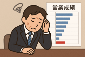 職場に営業成績表が掲示された、これってパワハラじゃないか？