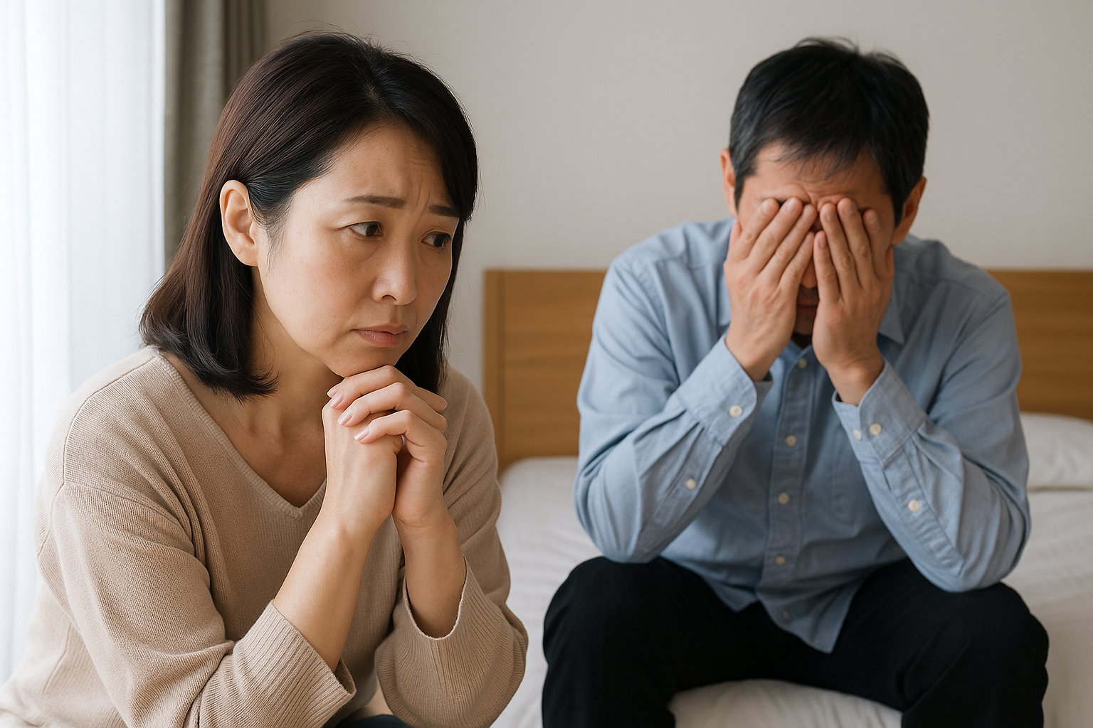 夫が不眠症で仕事のミスが多いみたい、大丈夫かしら…